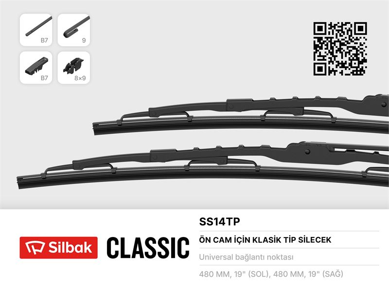 ISUZU TICARI SILECEK SUPURGESI TELLI TIP 480MM ISUZU NPR59 NPR66 NQR NPR71 NPR75 NNR J9