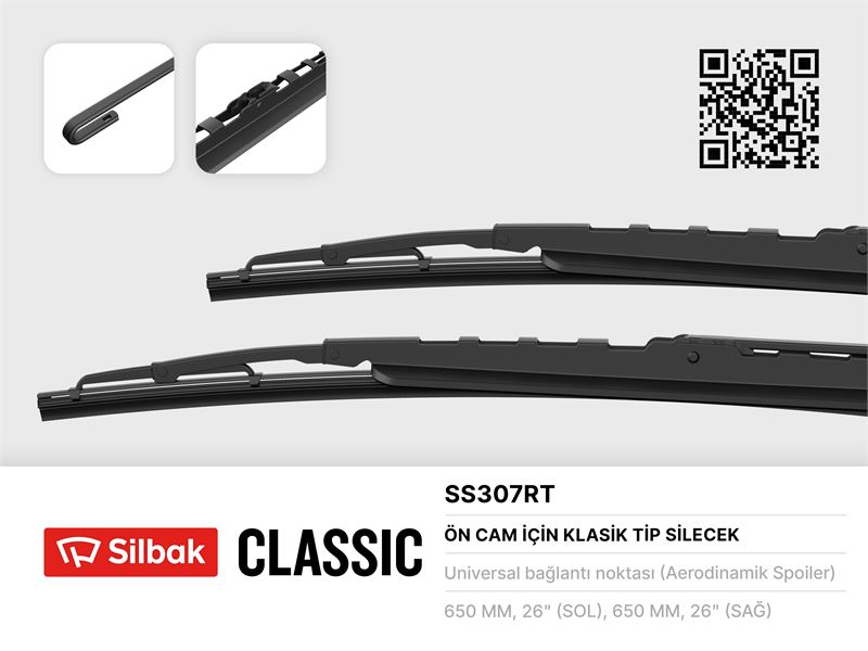 PSA SILECEK SUPURGESI 650 / 650mm RUZGARLIKLI P307 YM