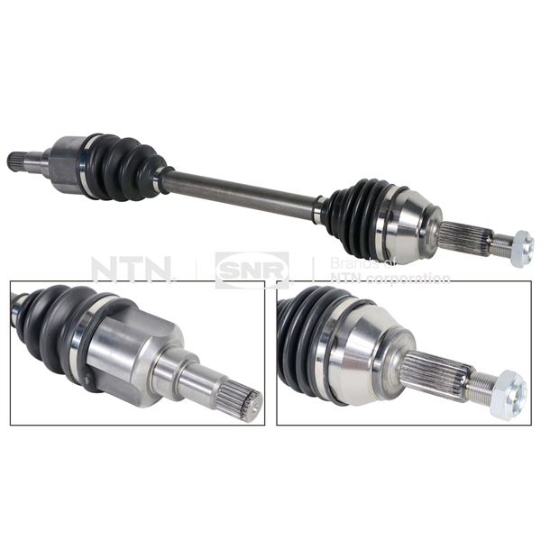 FORD ON AKS SOL KOMPLE FIESTA V 02>08 FUSION 01>12 1,4TDCI (DIS FREZE: 25, IC FREZE: 23, UZUNLUK: 621MM,