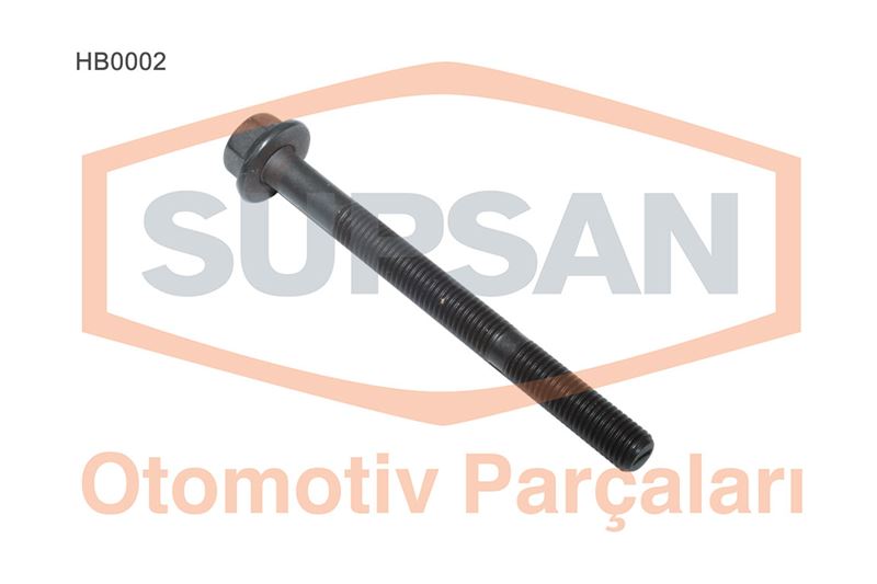 FIAT SILINDIR KAPAK SAPLAMASI (10 ADET) DOBLO PALIO ALBEA PANDA PUNTO PALIO VAN 1,2 8V / 1,4 8V FIRE (5mm