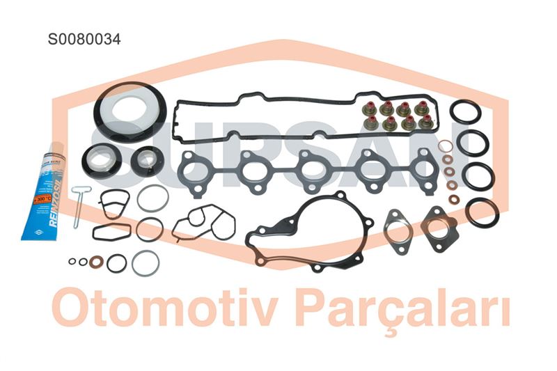 FORD MOTOR TAKIM CONTASI (ALT / UST FULL) KECELI SUBAP LASTILI S,K,C HARIC P107 P206 P307 NEMO BIPPER P20
