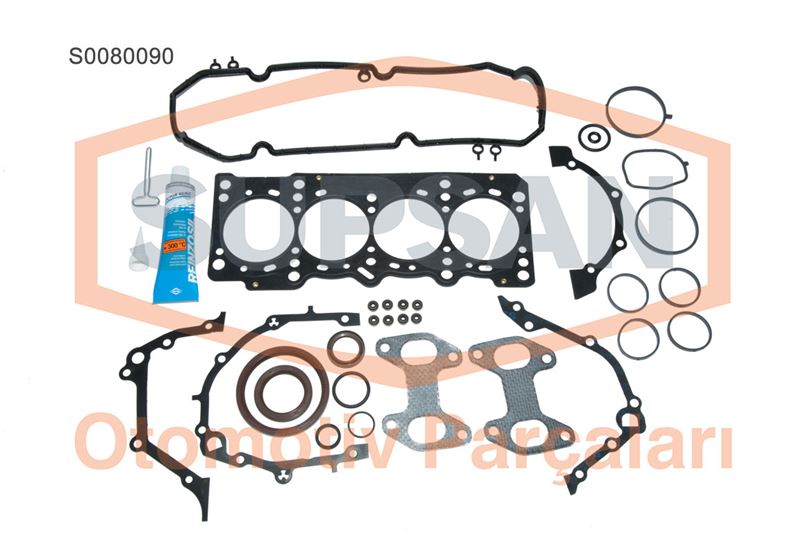 FIAT MOTOR TAKIM CONTASI KECELI SUPAP LASTIKLI SILINDIR KAPAKLI DOBLO PALIO PUNTO 1,4 8V FIRE (350A1,000)