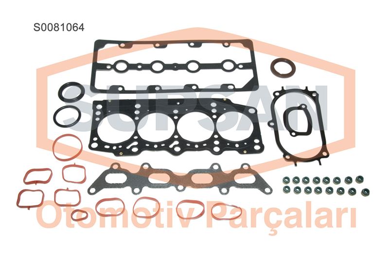 FIAT UST TAKIM CONTASI KECELI SILINDIR KAPAKLI PALIO GRANDE PUNTO 1,2 / 1,4 16V STARJET 95HP (843 A1,000)
