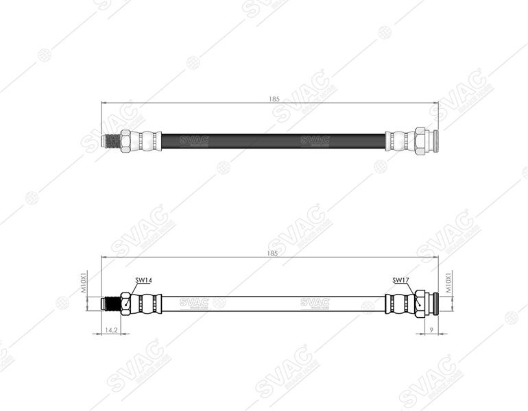 FIAT ARKA FREN HORTUMU DUCATO BOXER II JUMPER