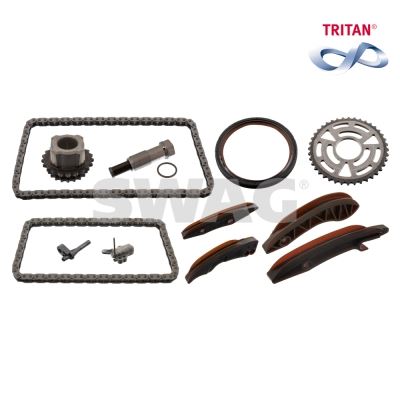 BMW EKSANTRIK ZINCIR SETI ALT UST KOMPLE 2XGERICI+2XZINCIR+4XKIZAK+2XDISLI+KECE BMW N47