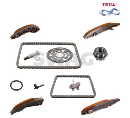 BMW EKSANTRIK ZINCIR SETI ALT UST BMW B47 D20 C F10 F20 F30 F80 G30 F40 F44 F45 F46 F32 F34 F36 F48 F39