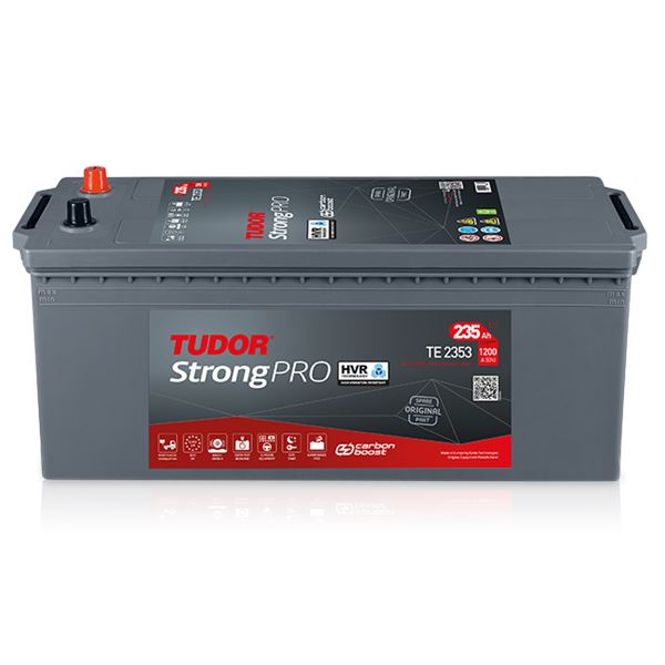 AKU TRUCK AKU 12V 235 AH 1200A D06 (518×279×240) STRONG PRO-EFB (HVR TECHNOLOGY)