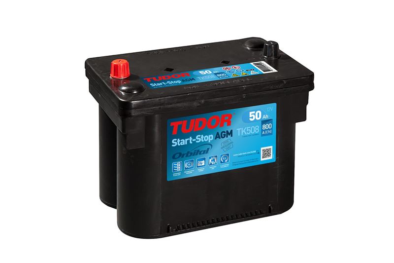 AKU AKU 12V 50 AH 800A START STOP AGM G34 (260×173×206) ORBITAL