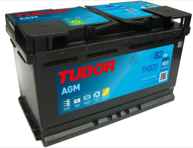 AKU AKU 12V 82 AH 800A START STOP AGM L04 (315X175X190)