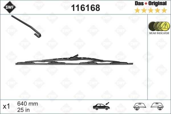 MERCEDES SILECEK SUPURGESI SWF ON (640mm) E-CLASS W210 98>02 S210 97>03