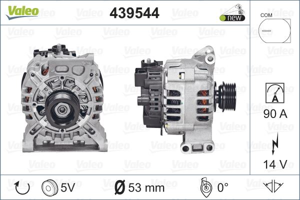 MERCEDES ALTERNATOR (14V 90A) A-CLASS W169 09>12 B-CLASS W245 08>11