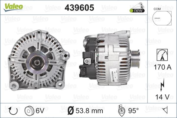 BMW ALTERNATOR SARJ DINAMOSU BMW  X5 E70  X6 E71 M57 N57 12V 170A
