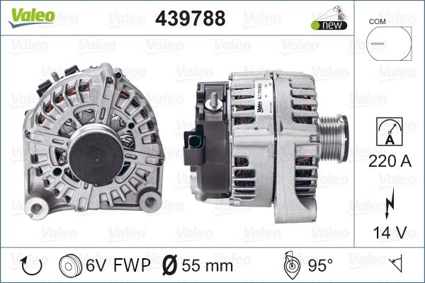 BMW ALTERNATOR SARJ DINAMOSU BMW F20 F30 N47 14V 220A