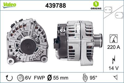 BMW ALTERNATOR SARJ DINAMOSU BMW F20 F30 N47 14V 220A