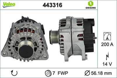 PSA ALTERNATOR FIAT DUCATO 2.3 D EURO6 19>