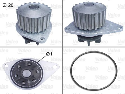 PSA DEVIRDAIM SU POMPASI P106 P205 P206 AX SAXO PARTNER BERLINGO < 03 TU3JP (1,4 8V) 20DIS