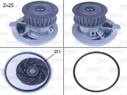 OPEL DEVIRDAIM SU POMPASI VECTRA A 18SV E18NVR 20NE C20NE ASTRA F C20NE FRONTERA A C20NE X20SE