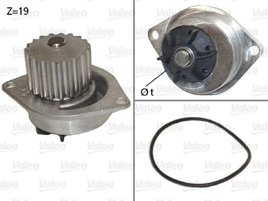 PSA DEVIRDAIM SU POMPASI P106 GTI SAXO VTS TU5J4 (1,6 16V) P206 P207 C3 C4 TU5JP4 (1,6 16V) EC5