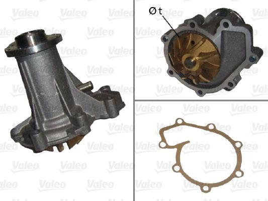 MERCEDES DEVIRDAIM POMPASI (OM602, OM603, OM605, OM606) W202 95>00 W210 97>99 W124 88>93 W140 93>98