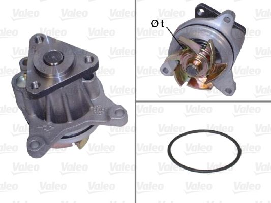 MAZDA DEVIRDAIM SU POMPASI MONDEO 1.8 – 2.0 00>07 MAZDA 3 5 6 05> 1.8 – 2.0 VOLVO C30 06>12 S40 II V50 S80