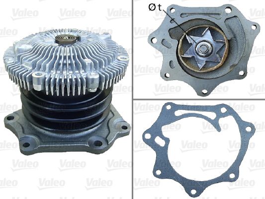 NISSAN DEVIRDAIM FORD MAVERICK 2,7 TD NISSAN TERRANO 2,7 4WD 93>02 – VALEO 506733