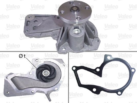 FORD DEVIRDAIM SU POMPASI FIESTA V FUSION 01 /> FIESTA VI 08 /> 1,25 / 1,4 / 1,6 FOCUS II 1,4 16V 1,6 16V