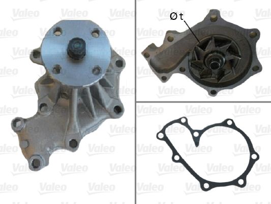 MAZDA DEVIRDAIM SU POMPASI MAZDA B SERIE B2500 2,5 / 2,5TD 98>06 FORD  RANGER 2,5D / 2,5TD 98>12