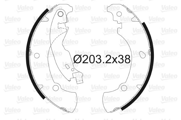 FIAT ARKA FREN BALATASI PABUC BRAVA BRAVO MAREA 1,2 / 1,4 / 1,6 / 1,8 / 1,9 96>02