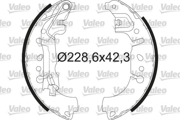 FIAT ARKA FREN BALATASI PABUC EGEA 1,3D / 1,4 / 1,6 FIAT 500L 0,9 / 1,3D
