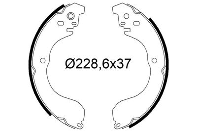 NISSAN PABUCLU FREN BALATASI HYUNDAI H-1 NISSAN JUKE – VALEO 564296