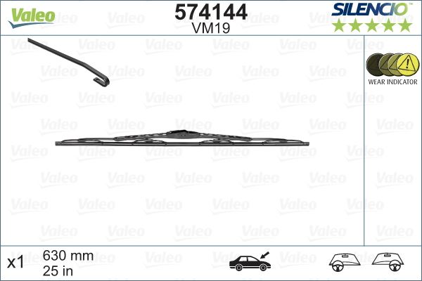 MERCEDES SILECEK SUPURGESI (630mm) E-CLASS W210 98>02 S210 97>03