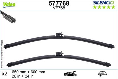 MERCEDES SILECEK SUPURGESI SPRINTER UZUNLUK 600-650 MM – VALEO 577768