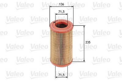 NISSAN HAVA FILTRESI NISSAN TERRANO II 2.7 TDI – VALEO 585622