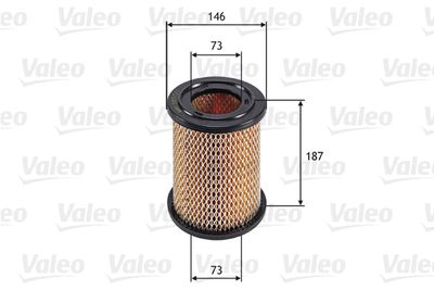 NISSAN HAVA FILTRESI NISSAN PU > 96 – VALEO 585731