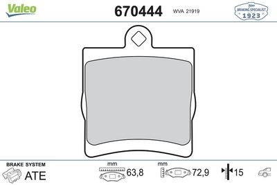 MERCEDES FREN BALATASI ARKA W202 95>00 S202 96>00 W203 00>07 CL203 08>11 W210 95>00 R170 96>00 R171 04>11