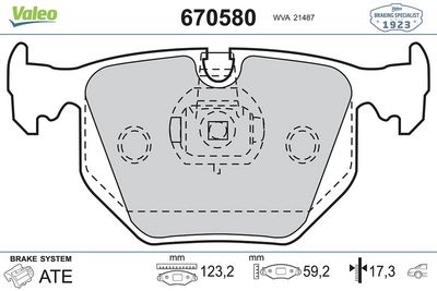 LAND ROVER FREN BALATASI ARKA RANGE ROVER 02-09 / BMW E53 E83 E46