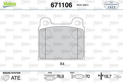 VAG DISK FREN BALATASI (ON) VOLKSWAGEN CAMPMOBILE 1.6/1.9/2.0/1.6D 05/79-07/87  10/81-07/92 VOLKSWAGEN M
