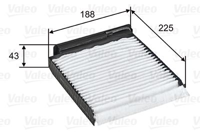 NISSAN POLEN FILTRESI NISSAN MICRA K12 2003 2010 NISSAN NOTE 2006 2012 DUSTER DOKKER LOGAN SANDERO CLIO III – VALEO 698753