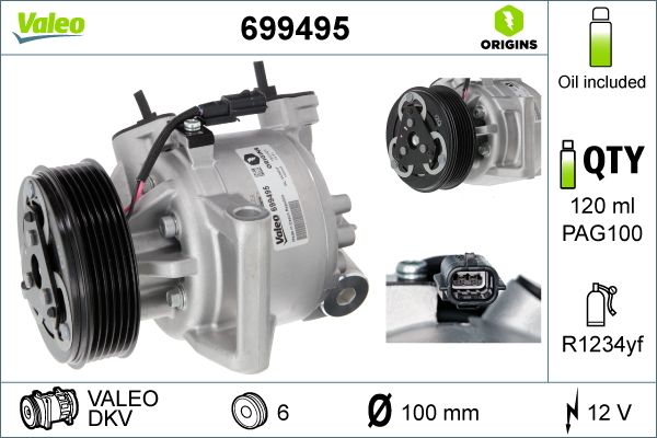NISSAN KLIMA KOMPRESURU RENAULT DUSTER SANDERO LOGAN K9K 1.5DCI 17> NISSAN MICRA 17>