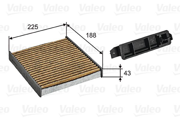 NISSAN POLEN FILTRESI NISSAN MICRA K12 2003 2010 NISSAN NOTE 2006 2012 DUSTER DOKKER LOGAN SANDERO CLIO III – VALEO 701030