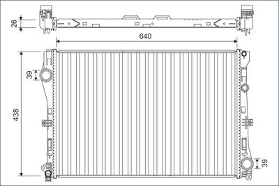 MERCEDES MOTOR SU RADYATORU W205 14> C205 16> A205 16> S205 14> W213 16> C238 17> A238 17> S213 16>