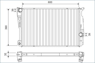 BMW MOTOR SU RADYATORU BMW  X3 F25  X4 F26