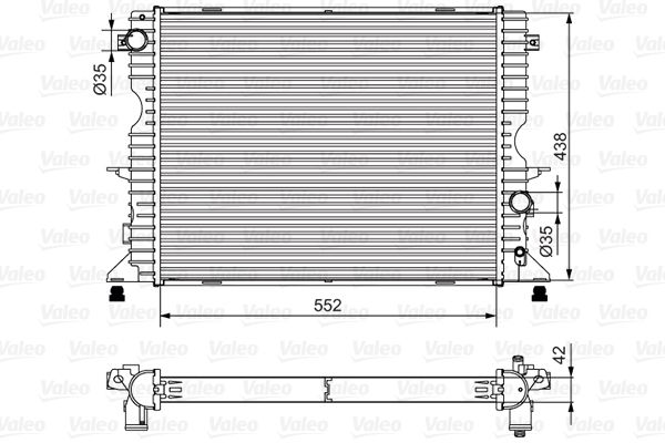 LAND ROVER MOTOR SU RADYATORU KOMPLE TD5 DEFENDER
