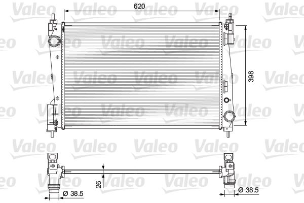 FIAT MOTOR SU RADYATORU FIAT GRANDE PUNTO 1.3 MJTD 75 05>