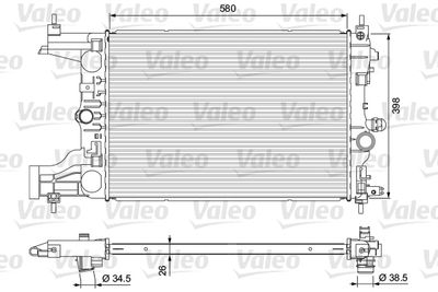 OPEL SU RADYATORU ASTRA J M.T A14NET A14NEL A16LET
