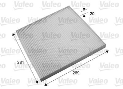 NISSAN POLEN FILTRESI MURANO 07>14 – VALEO 715703