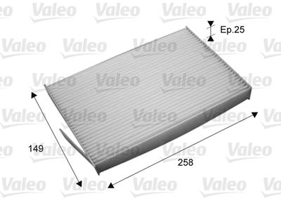 NISSAN POLEN FILTRESI JUKE 10> – VALEO 715709