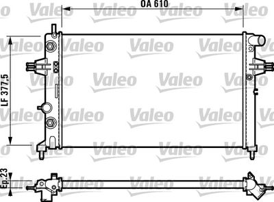 OPEL MOTOR SU RADYATORU (MANUEL) ASTRA G ZAFIRA A X16XEL Z16XE 98> 10