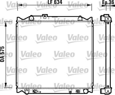 TOYOTA MOTOR SU RADYATORU TOYOTA LAND CRUISER 96>01 OTOMATIK