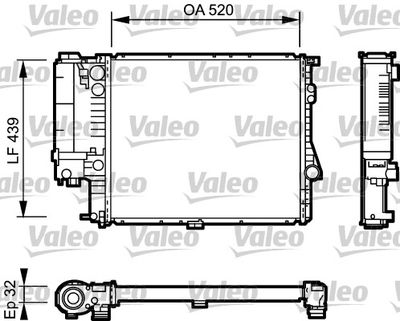 BMW MOTOR SU RADYATORU OTM/SANZ (KLIMALI) BMW E39 M52 96>98